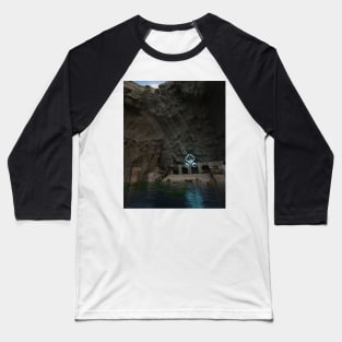 Glowing Cave Object Baseball T-Shirt